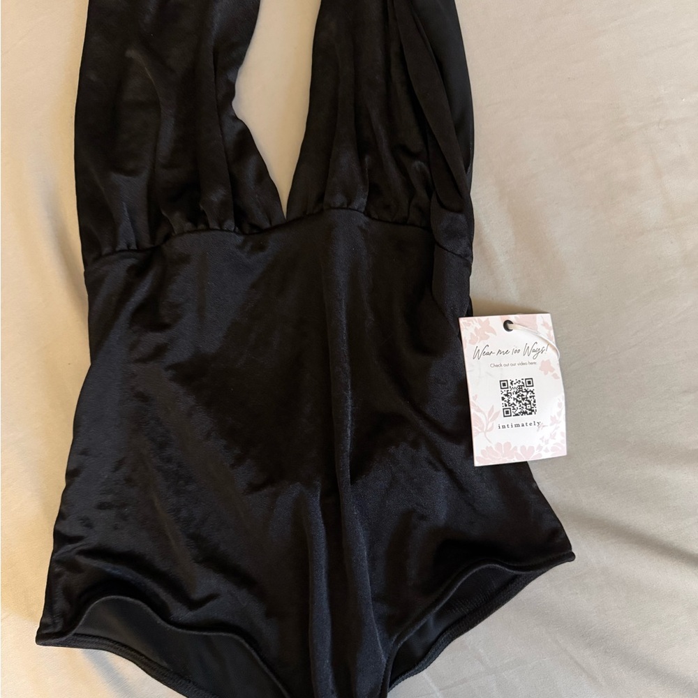 Free People Black ‘Wear Me 100 ways) Bodysuit - Picture 5 of 5